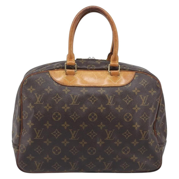 LOUIS VUITTON Monogram Deauville Hand Bag M47270 LV Auth BA16584