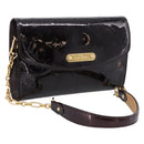 LOUIS VUITTON Monogram Vernis Bel Ale Shoulder Bag Amarante M93613 Auth BA16588-1