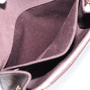 LOUIS VUITTON Monogram Vernis Bel Ale Shoulder Bag Amarante M93613 Auth BA16588-21