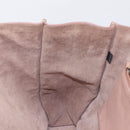 Miu Miu Tote Bag Leather Pink Silver Auth BA16593-21
