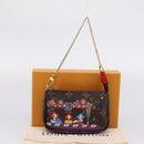 LOUIS VUITTON Monogram Vivienne Mini Pochette Accessoires M69976 Auth BA16597SAM-22