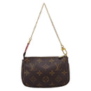 LOUIS VUITTON Monogram Vivienne Mini Pochette Accessoires M69976 Auth BA16597SAM-3