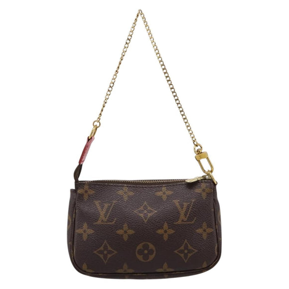 LOUIS VUITTON Monogram Vivienne Mini Pochette Accessoires M69976 Auth BA16597SAM