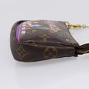 LOUIS VUITTON Monogram Vivienne Mini Pochette Accessoires M69976 Auth BA16597SAM-5