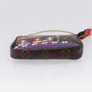 LOUIS VUITTON Monogram Vivienne Mini Pochette Accessoires M69976 Auth BA16597SAM-5