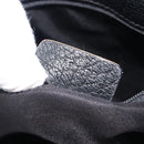 BVLGARI Parentesi Tote Bag Leather Black Gold Tone Auth BA16598V-26