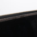 CHANEL COCO Mark Chain Shoulder Bag Velor Black Gold Tone CC Auth BA16599A-18