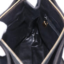 CHANEL COCO Mark Chain Shoulder Bag Velor Black Gold Tone CC Auth BA16599A-22