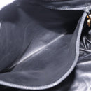 CHANEL COCO Mark Chain Shoulder Bag Velor Black Gold Tone CC Auth BA16599A-24