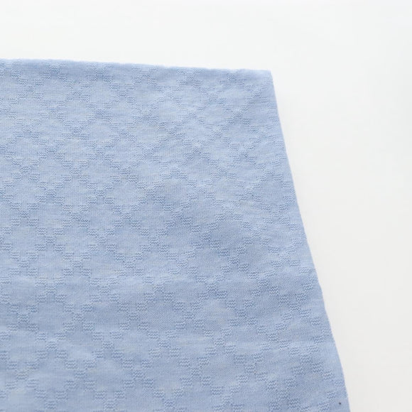 CHANEL Scarf Cashmere Light Blue Pink CC Auth BA16604V