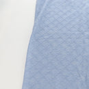 CHANEL Scarf Cashmere Light Blue Pink CC Auth BA16604V-14