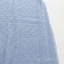 CHANEL Scarf Cashmere Light Blue Pink CC Auth BA16604V-15