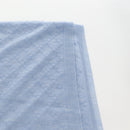CHANEL Scarf Cashmere Light Blue Pink CC Auth BA16604V-17