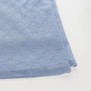 CHANEL Scarf Cashmere Light Blue Pink CC Auth BA16604V-4