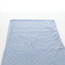 CHANEL Scarf Cashmere Light Blue Pink CC Auth BA16604V-8