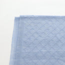 CHANEL Scarf Cashmere Light Blue Pink CC Auth BA16604V-9