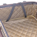FENDI Zucca Canvas Suitcase Black Silver Auth BA16609V-29