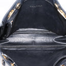 CHANEL Matelasse Chain Shoulder Bag Leather Black Gold Tone CC Auth BA16610-15