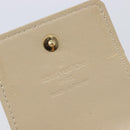 LOUIS VUITTON Monogram Vernis Green Cigarette Case Beige M91048 LV Auth BA16613-20
