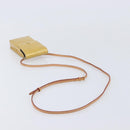 LOUIS VUITTON Monogram Vernis Green Cigarette Case Beige M91048 LV Auth BA16613-7