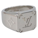 LOUIS VUITTON Signet Ring Ag925 Silver M62488 LV Auth BA16615M-1