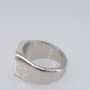 LOUIS VUITTON Signet Ring Ag925 Silver M62488 LV Auth BA16615M-10