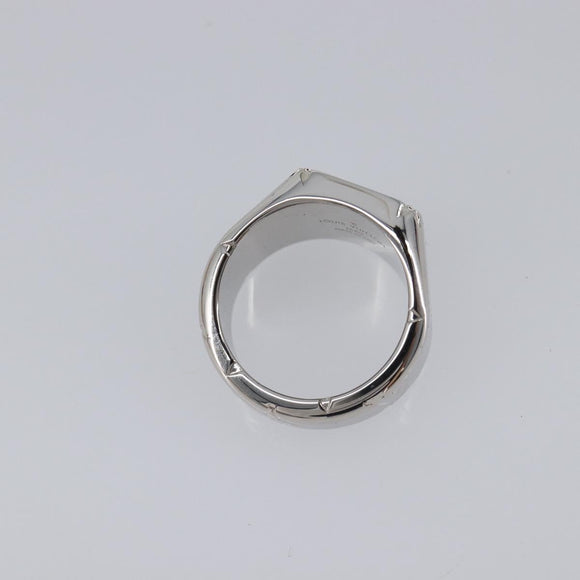 LOUIS VUITTON Signet Ring Ag925 Silver M62488 LV Auth BA16615M