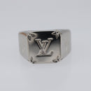 LOUIS VUITTON Signet Ring Ag925 Silver M62488 LV Auth BA16615M-7