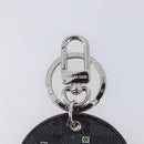 LOUIS VUITTON Damier Graphite Porte Cles Round Illustre M68836 Auth BA16616-3