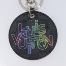 LOUIS VUITTON Damier Graphite Porte Cles Round Illustre M68836 Auth BA16616-5