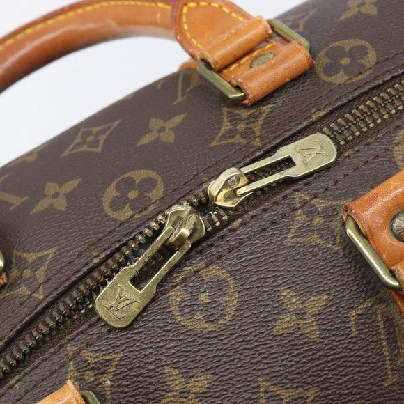 LOUIS VUITTON Monogram Keepall 45 Boston Bag M41428 LV Auth BA16618