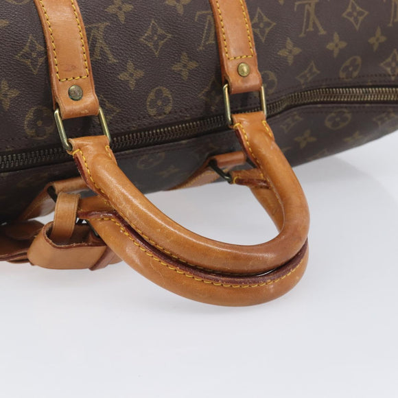 LOUIS VUITTON Monogram Keepall 45 Boston Bag M41428 LV Auth BA16618