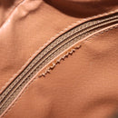 CELINE Macadam Shoulder Bag PVC Brown Gold Tone Auth BA16621-23