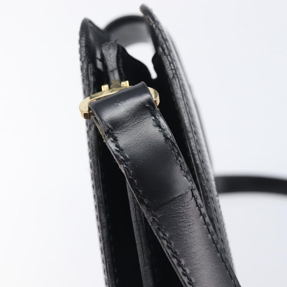 LOUIS VUITTON Epi Capuchin Shoulder Bag Black M52342 LV Auth BA16623