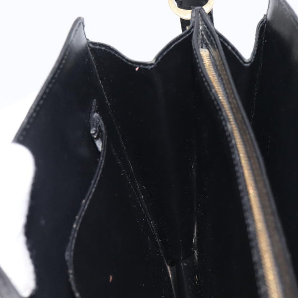 LOUIS VUITTON Epi Capuchin Shoulder Bag Black M52342 LV Auth BA16623