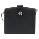 LOUIS VUITTON Epi Capuchin Shoulder Bag Black M52342 LV Auth BA16623-2
