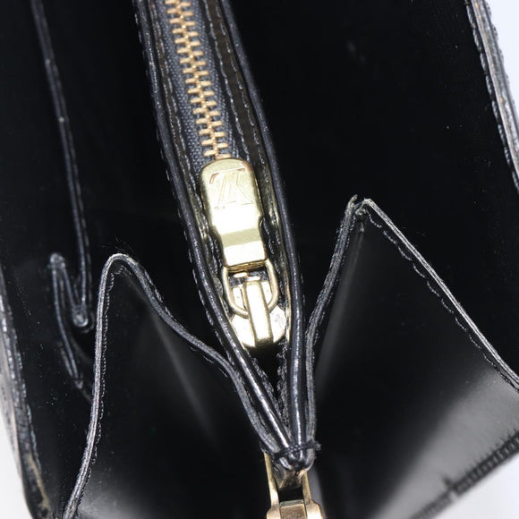 LOUIS VUITTON Epi Capuchin Shoulder Bag Black M52342 LV Auth BA16623
