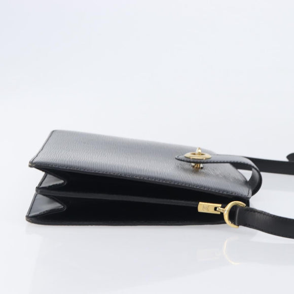 LOUIS VUITTON Epi Capuchin Shoulder Bag Black M52342 LV Auth BA16623