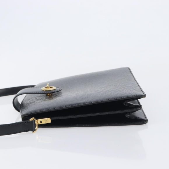 LOUIS VUITTON Epi Capuchin Shoulder Bag Black M52342 LV Auth BA16623