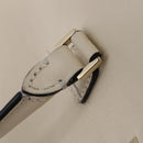 Valentino Rock Studs Tote Bag Leather 2way White Gold Tone Auth BA16624A-29
