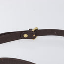 Burberrys Nova Check Shoulder Bag Canvas Beige Gold Tone Auth BA16626-9