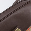 Burberrys Nova Check Shoulder Bag Canvas Beige Gold Tone Auth BA16626-11