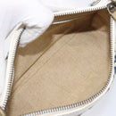 CELINE Hand Bag Canvas Navy Gold Tone Auth BA16627-11