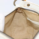 CELINE Hand Bag Canvas Navy Gold Tone Auth BA16627-22