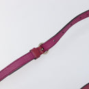 GUCCI Soho Shoulder Bag Patent Pink Gold Tone 308364 Auth BA16630-9