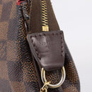 LOUIS VUITTON Damier Ebene Eva Shoulder Bag N55213 LV Auth BA16631-20