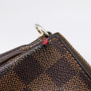 LOUIS VUITTON Damier Ebene Eva Shoulder Bag N55213 LV Auth BA16631-9