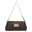 LOUIS VUITTON Damier Ebene Eva Shoulder Bag N55213 LV Auth BA16631-13