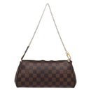 LOUIS VUITTON Damier Ebene Eva Shoulder Bag N55213 LV Auth BA16631-2