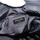 PRADA Tote Bag Nylon 2way Light Blue Silver Auth BA16632A-20